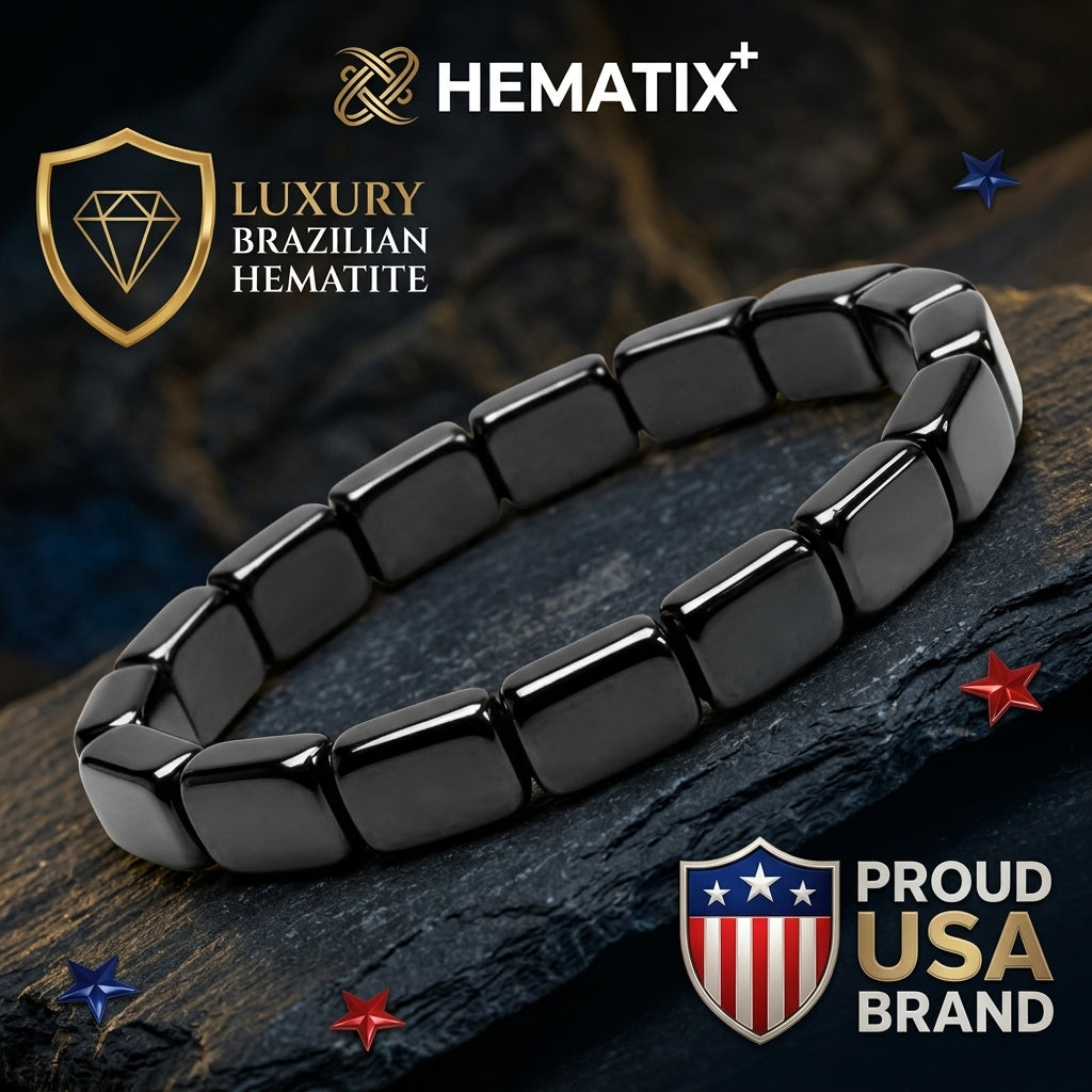 HEMATIX⁺ HEMATITE BRACELET