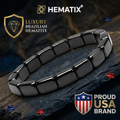 HEMATIX⁺ HEMATITE BRACELET