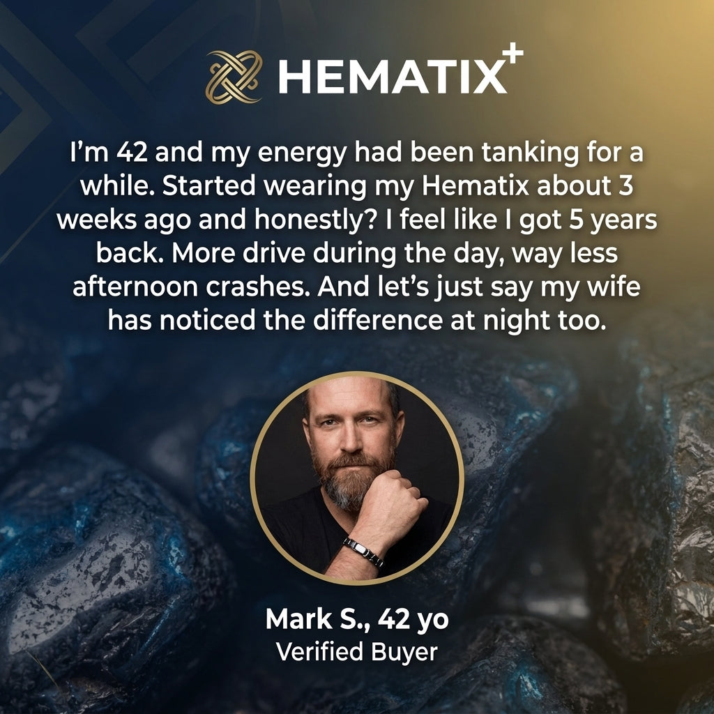 HEMATIX⁺ HEMATITE BRACELET