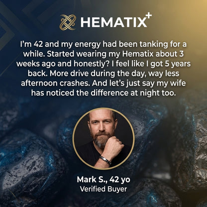 HEMATIX⁺ HEMATITE BRACELET