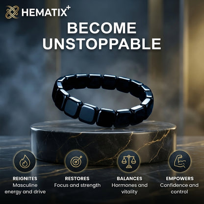 HEMATIX⁺ HEMATITE BRACELET