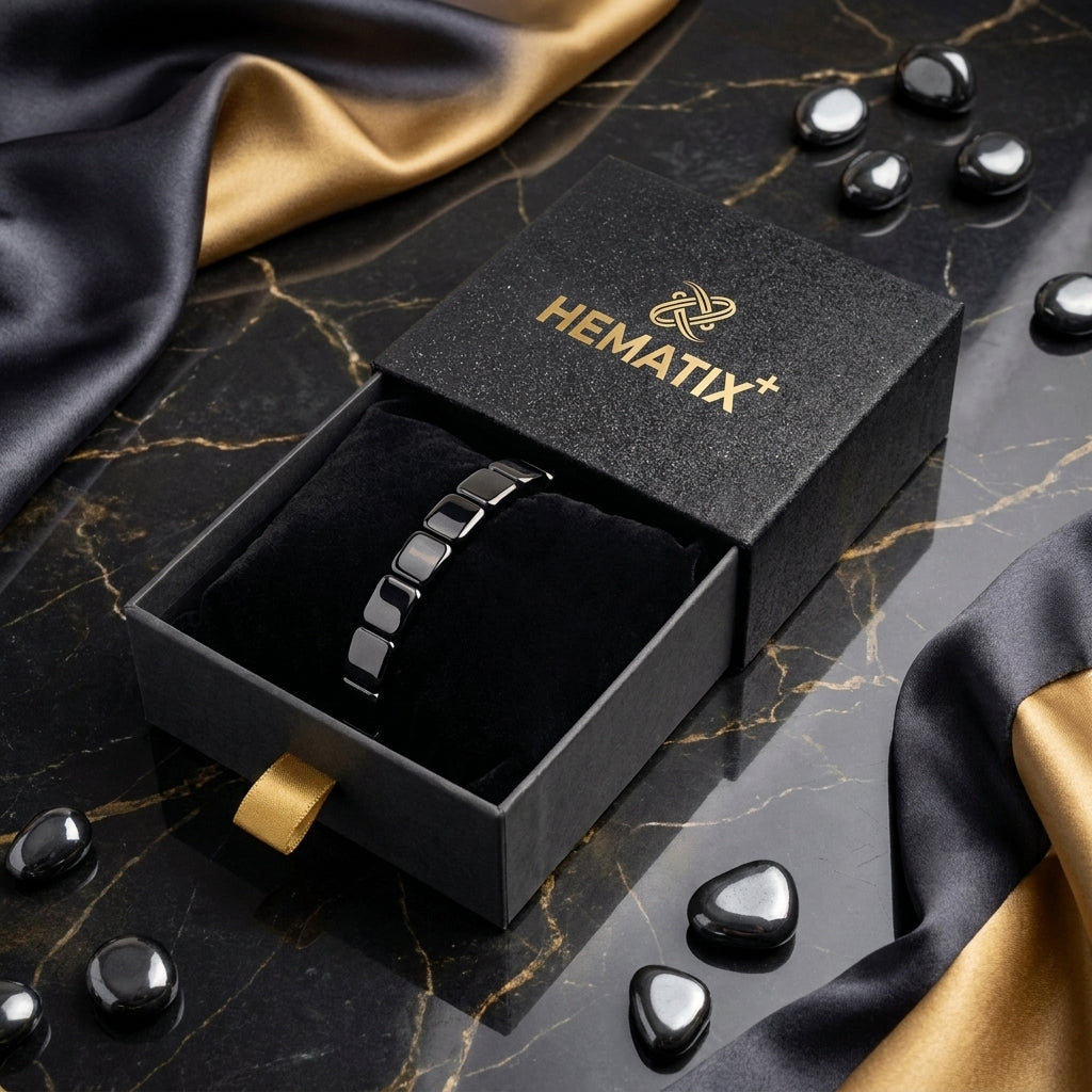 HEMATIX⁺ HEMATITE BRACELET
